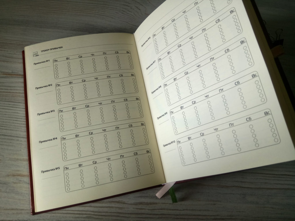 Ежедневник с лунным календарем, мотивирующими цитатами и многим другим.