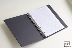 Блокноты на кольцах со сменными блоками с твердой обложкой (дизайнерская бумага)