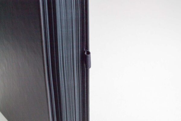 Скетчбук с черной бумагой (А5, 80 гр) - книжный переплет