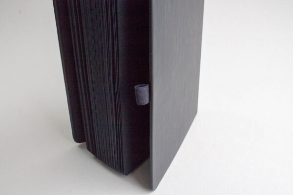 Скетчбук с черной бумагой (А5, 80 гр) - книжный переплет