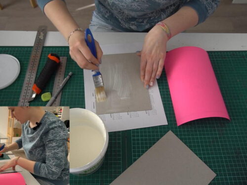 Как сделать блокнот в твердой ламинированной обложке на пружине